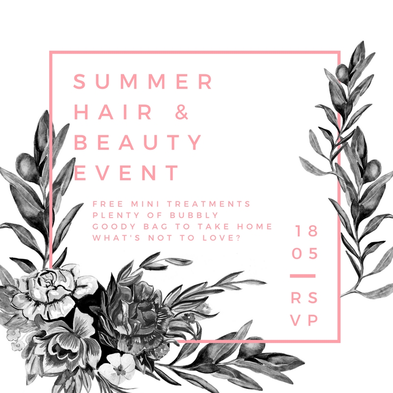Summer Hair & Beauty Event