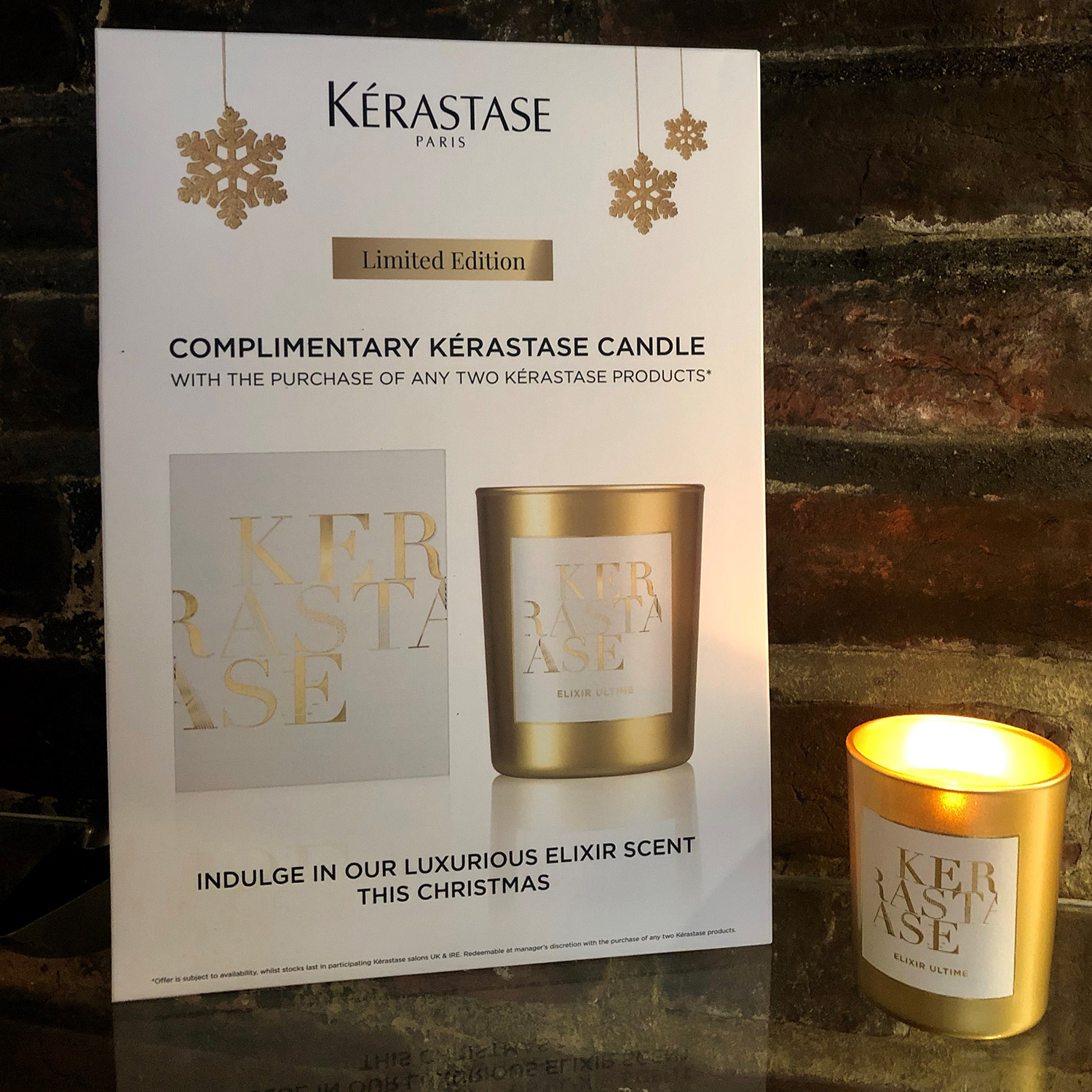 Kerastase Christmas Candle